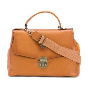 PRATESI Made In Italy Leather Vaccheta Messenger Crossbody
